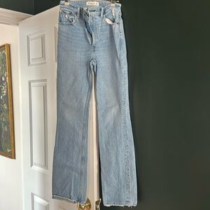 Abercrombie and Fitch 70s Vintage Flare ultra high rise